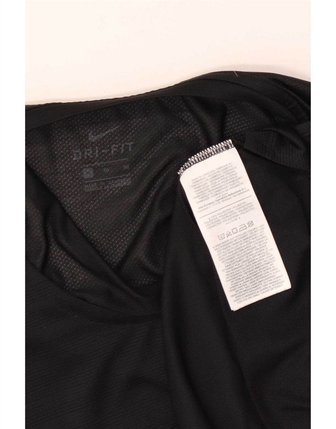 Vesta Nike Dri Fit pentru bărbați, XL, poliester cu dungi negre