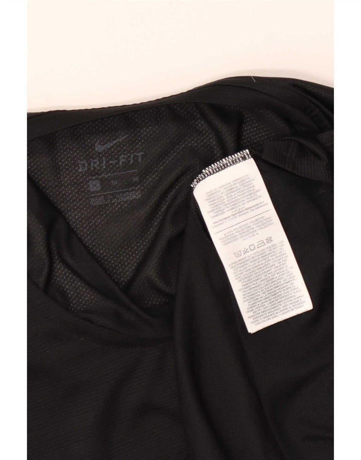 Vesta Nike Dri Fit pentru bărbați, XL, poliester cu dungi negre