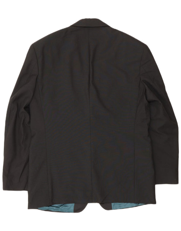 Marks & Spencer jachetă pentru bărbați cu 2 nasturi, UK 40, poliester negru mare