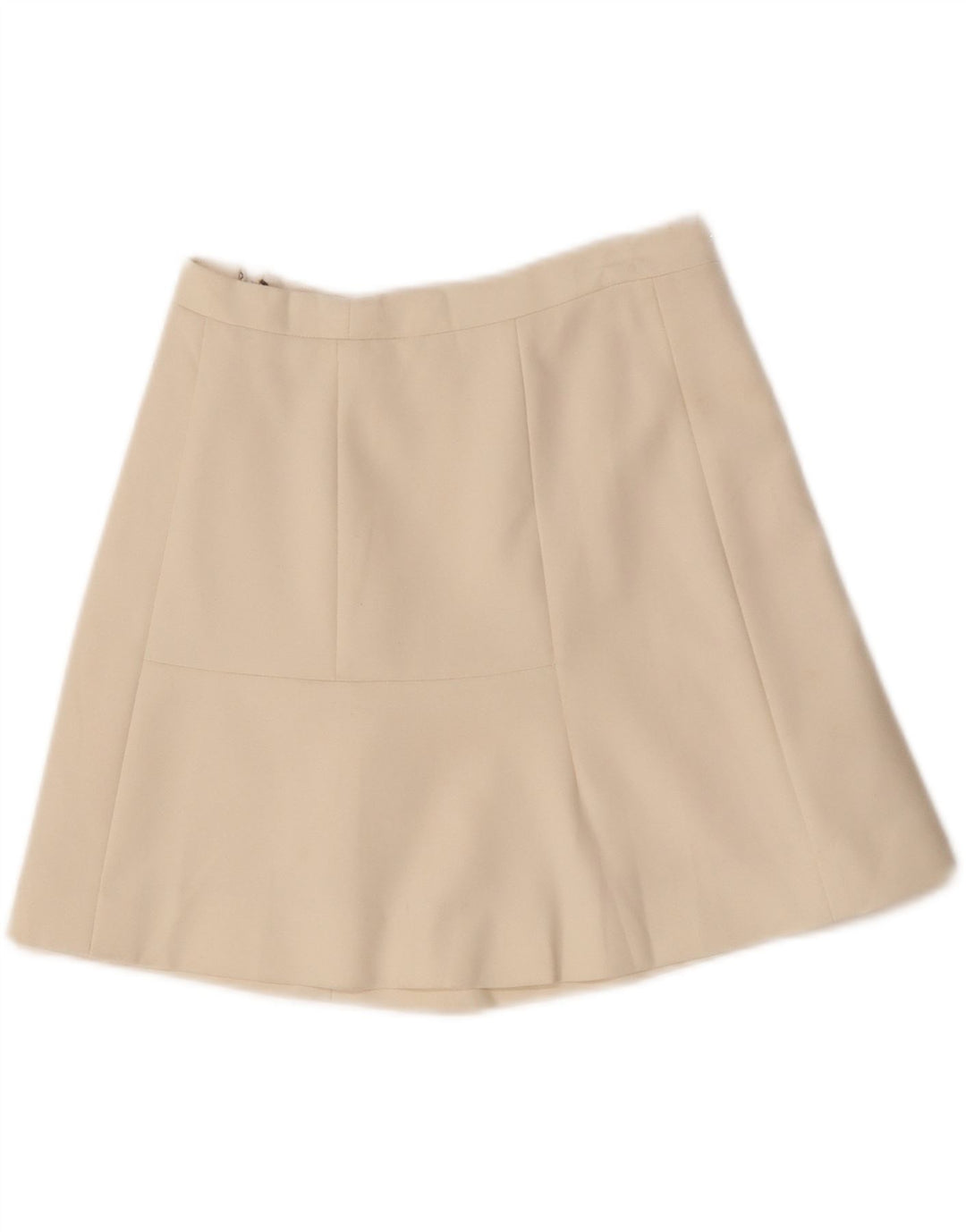 J. CREW Womens Mini Skirt US 0 XS W26  Beige Polyester Vintage J. Crew and Second-Hand J. Crew from Messina Hembry 