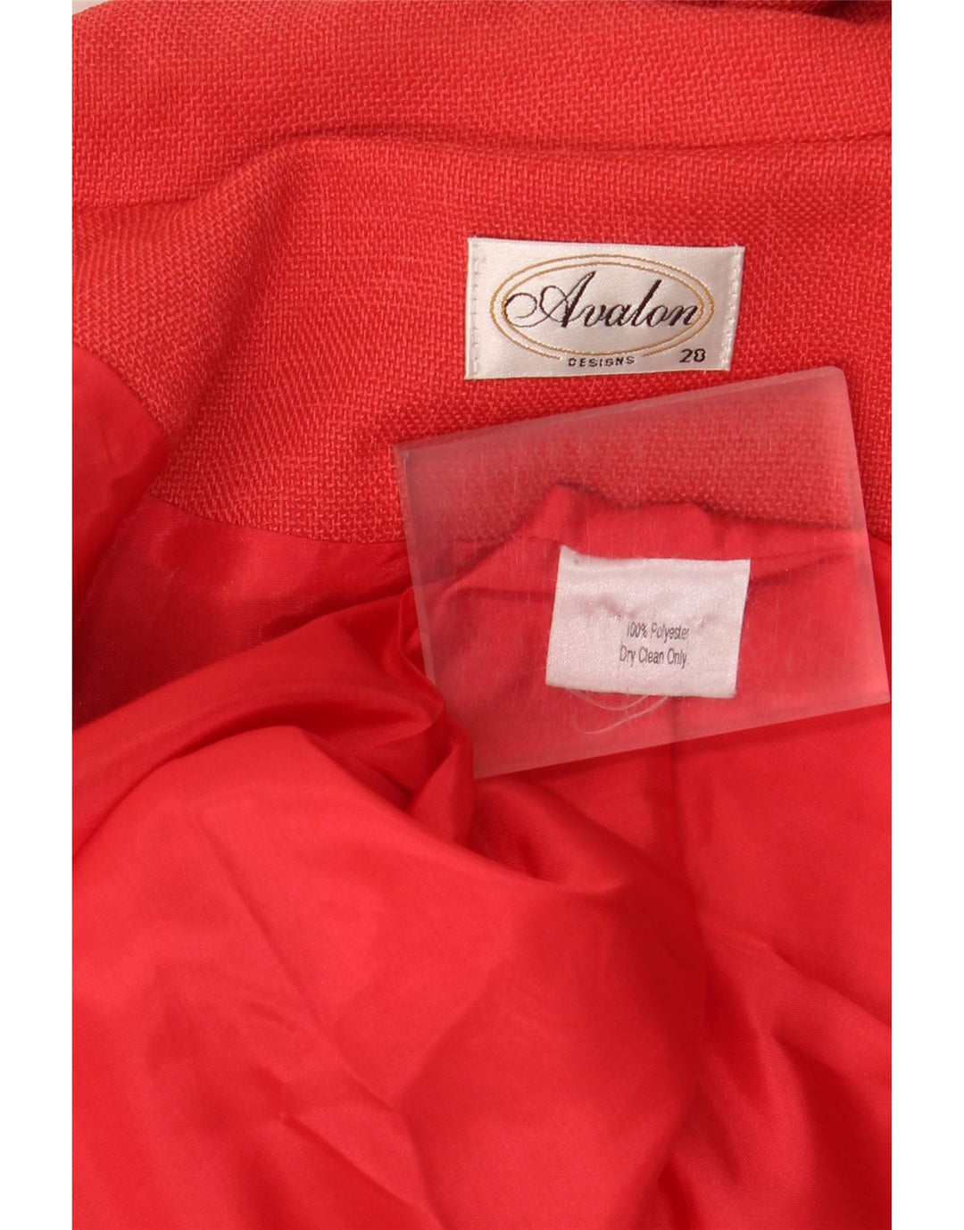 Jachetă Avalon pentru femei cu 4 nasturi, UK 20 2XL, poliester roz
