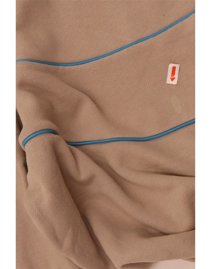 Hanorac pentru bărbați Adidas Jumper Mic Bej Colorblock Bumbac
