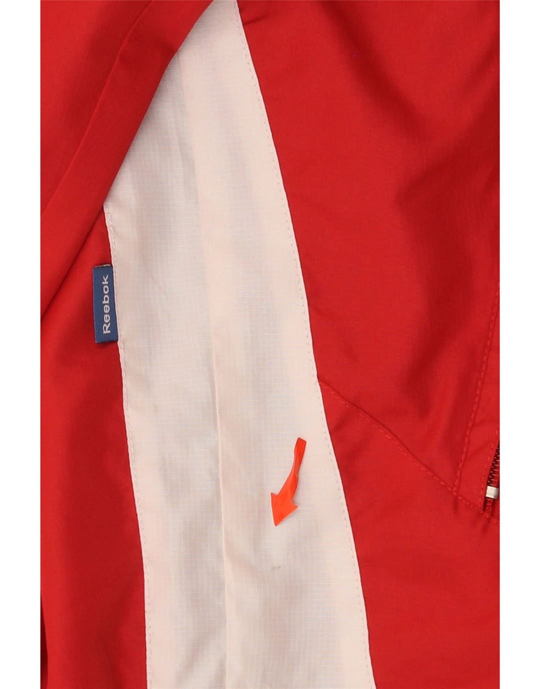 Jachetă de ploaie pentru bărbați Reebok UK 42 XL poliester color bloc roșu