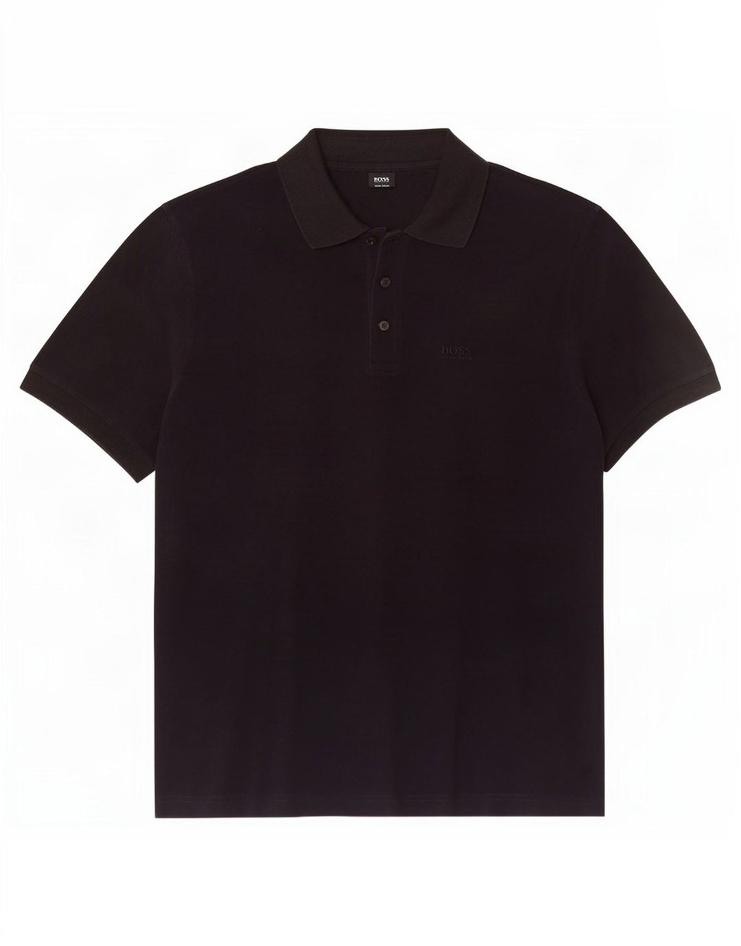 Cămașă polo pentru bărbați Hugo Boss mare din bumbac bleumarin