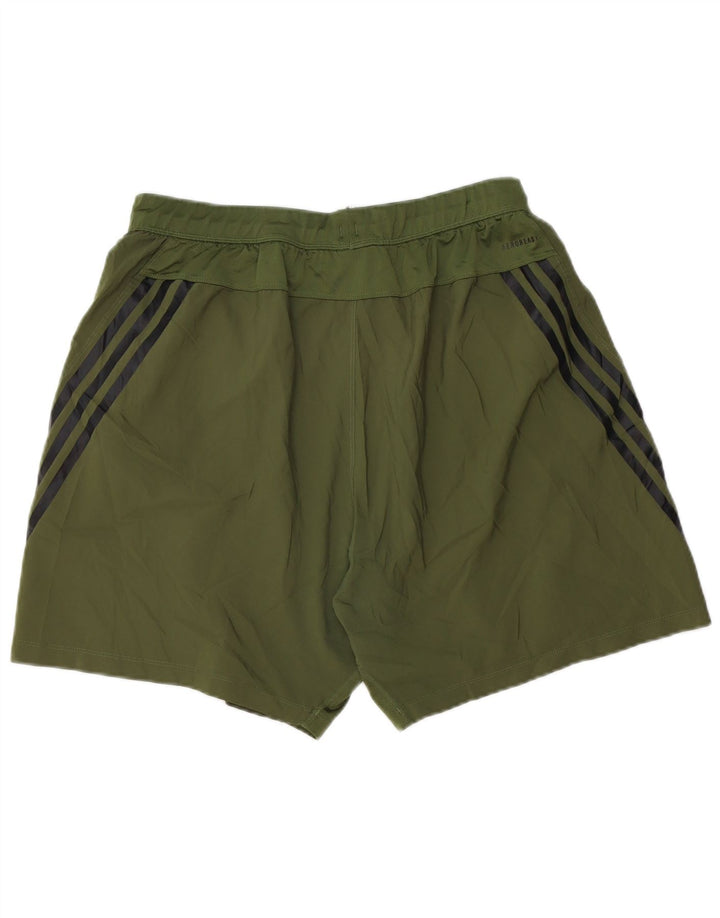 Pantaloni scurți ADIDAS Aeroready Sport XL, verde, poliester