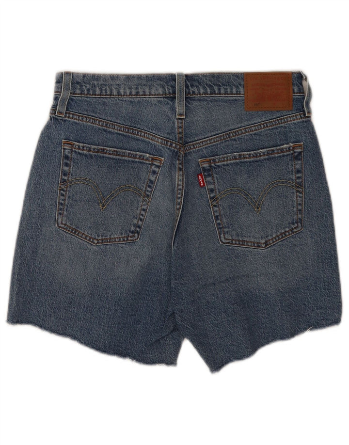 Pantaloni scurți Levi's 501 Denim W28 Medium Blue Bumbac