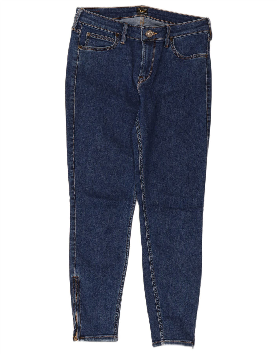 Blugi slim pentru femei Lee W30 L25 albastru
