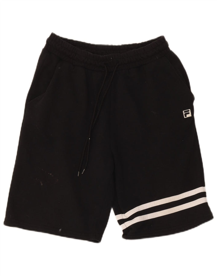 Pantaloni scurți sport Fila pentru bărbați IT 50 Poliester mediu negru