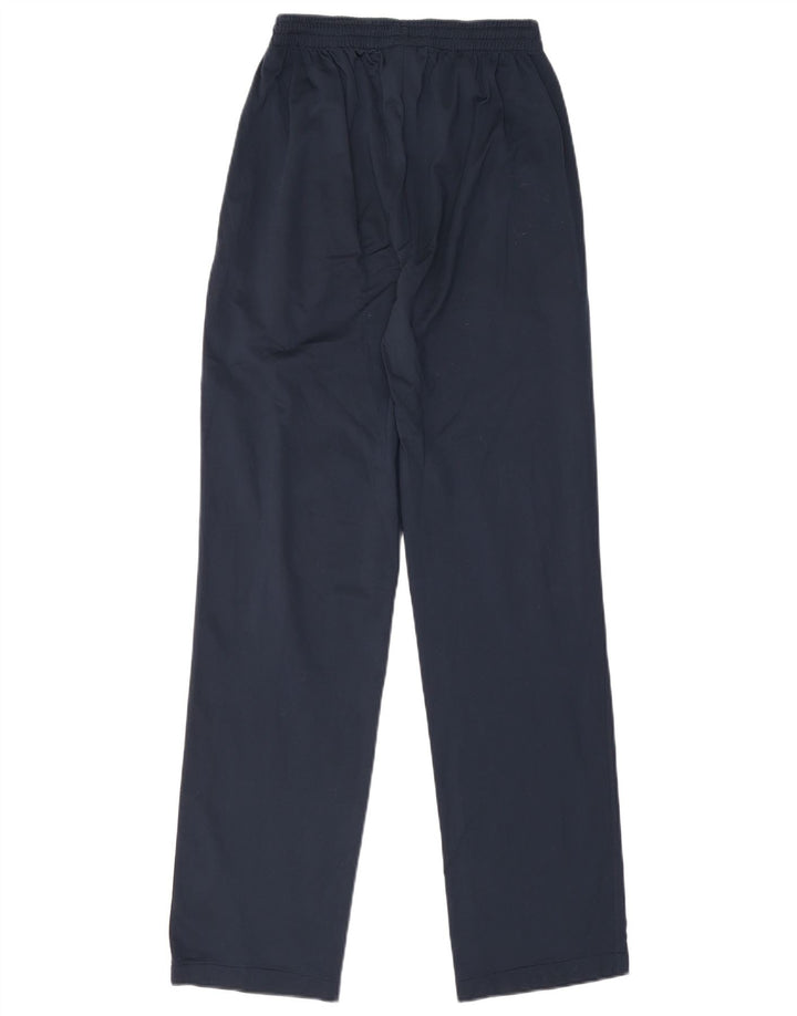 Pantaloni de trening grafic Asics pentru bărbați, poliester mediu albastru bleumarin