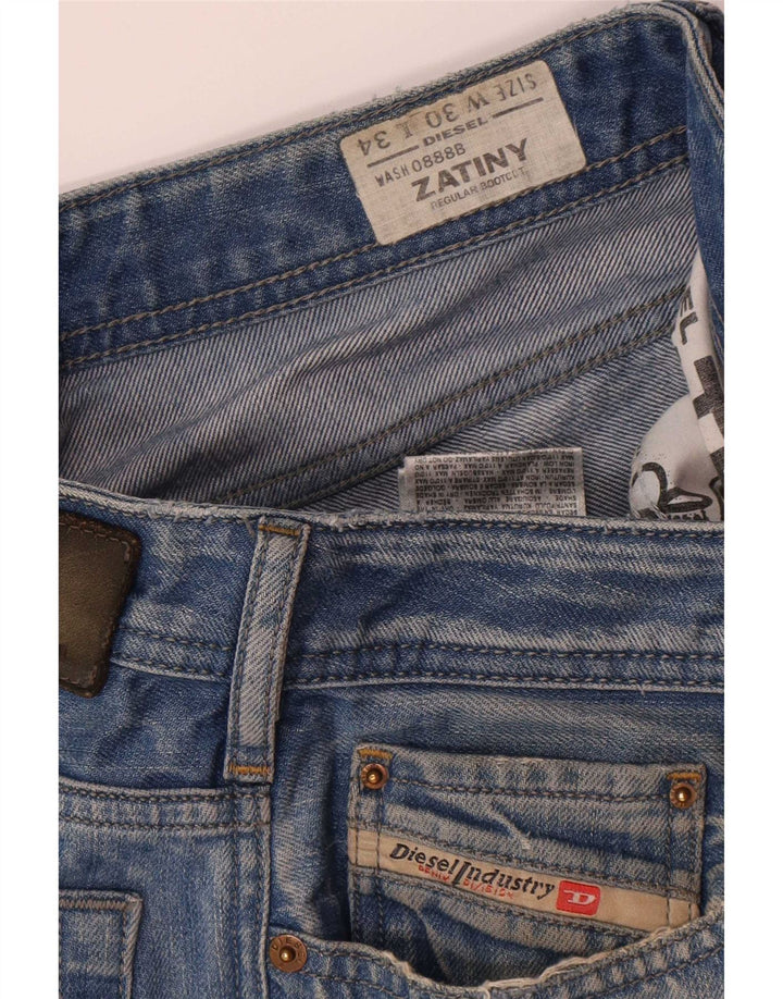 Blugi pentru bărbați Diesel Zatiny Regular Bootcut W30 L30 Bumbac albastru