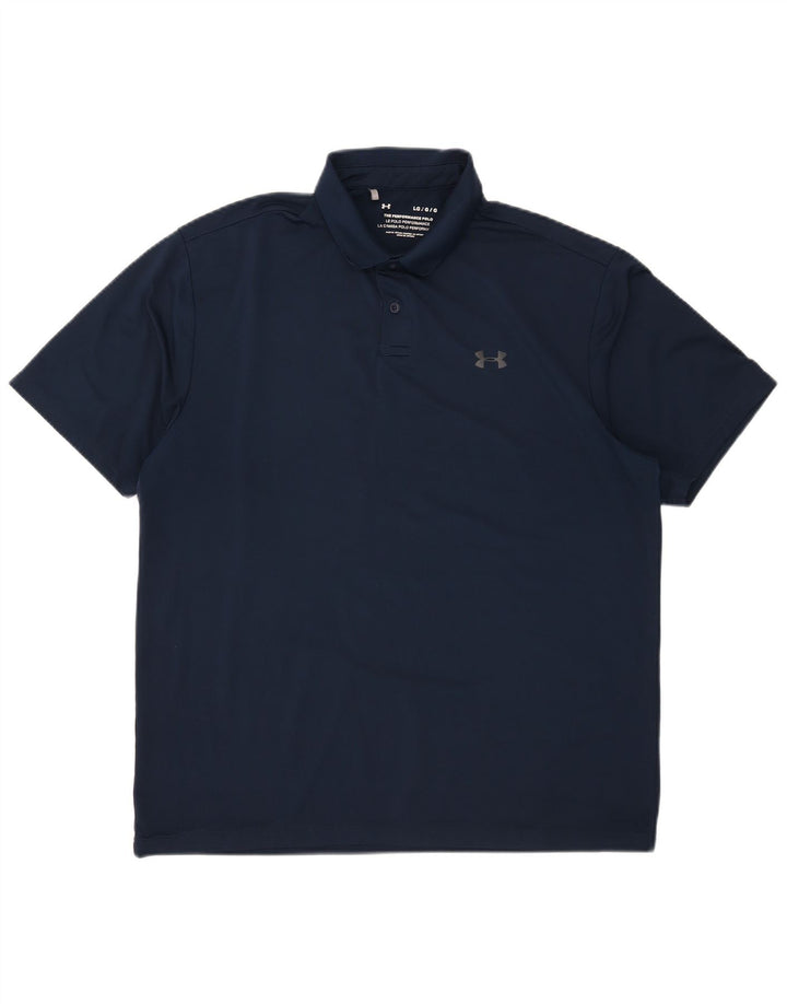 Tricou polo Under Armour pentru bărbați, mare bleumarin