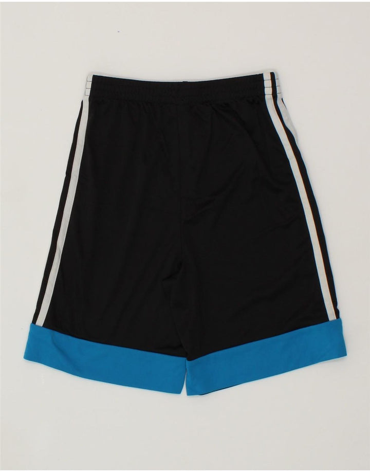 ADIDAS Boys Sport Shorts 6-7 Years  Black Colourblock Polyester Vintage Adidas and Second-Hand Adidas from Messina Hembry 