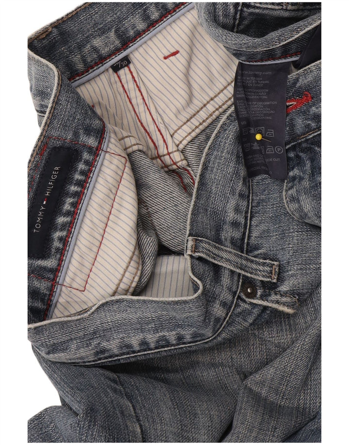 Blugi drepti pentru bărbați Tommy Hilfiger W38 L30 Bumbac albastru