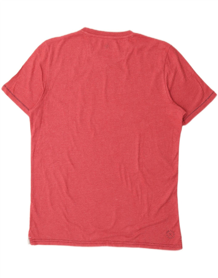 FAT FACE Tricou grafic pentru bărbați Top mare bumbac roșu