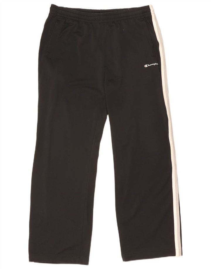 Pantaloni de trening pentru bărbați Champion XL, negru, poliester color bloc