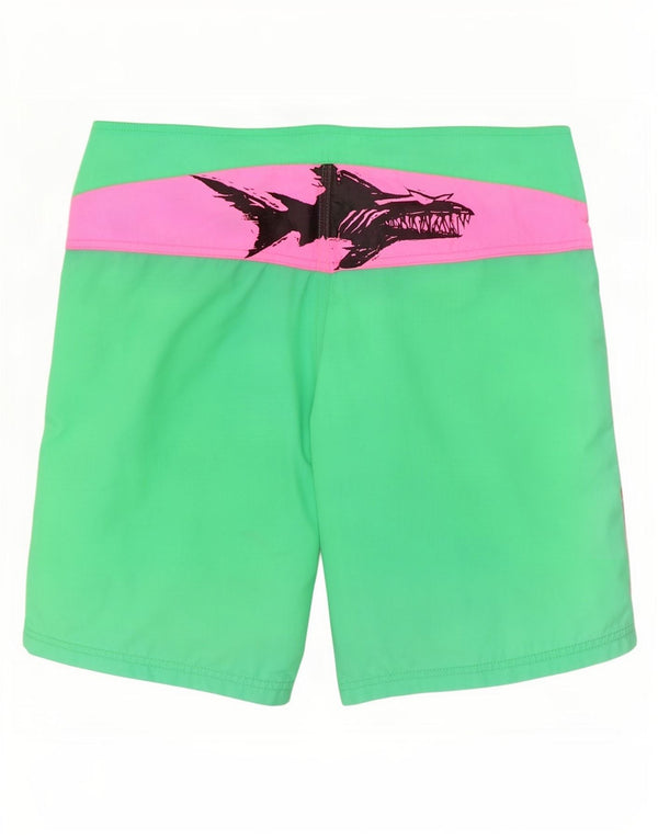 Pantaloni scurți de înot cu grafică pentru bărbați Maui and Sons, mari, verzi