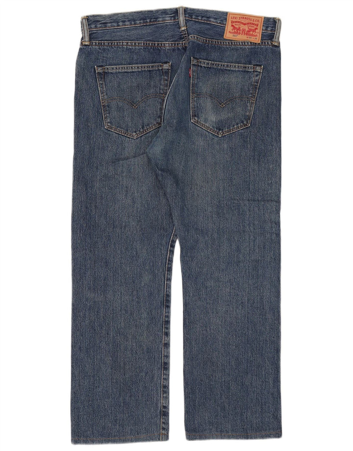 Blugi drepti pentru bărbați Levi's 501 W34 L26 Bumbac albastru