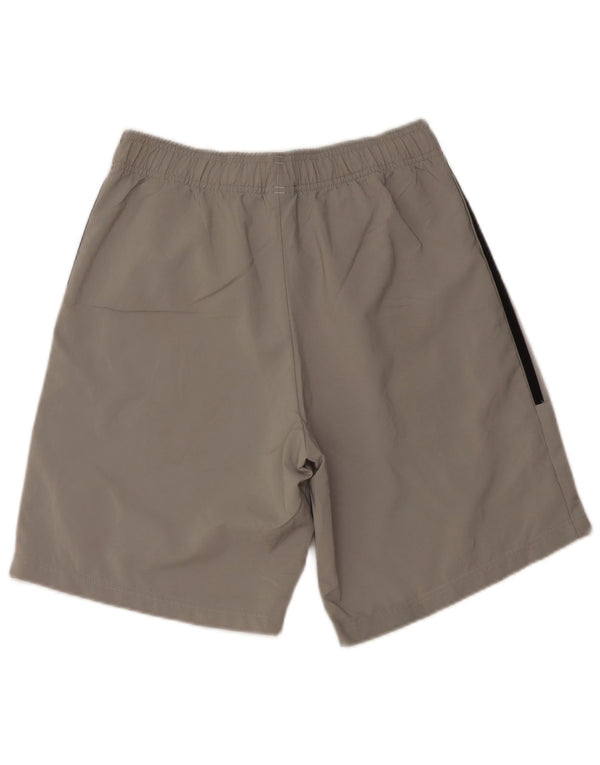 Pantaloni scurți sport Adidas pentru bărbați, poliester mici, gri