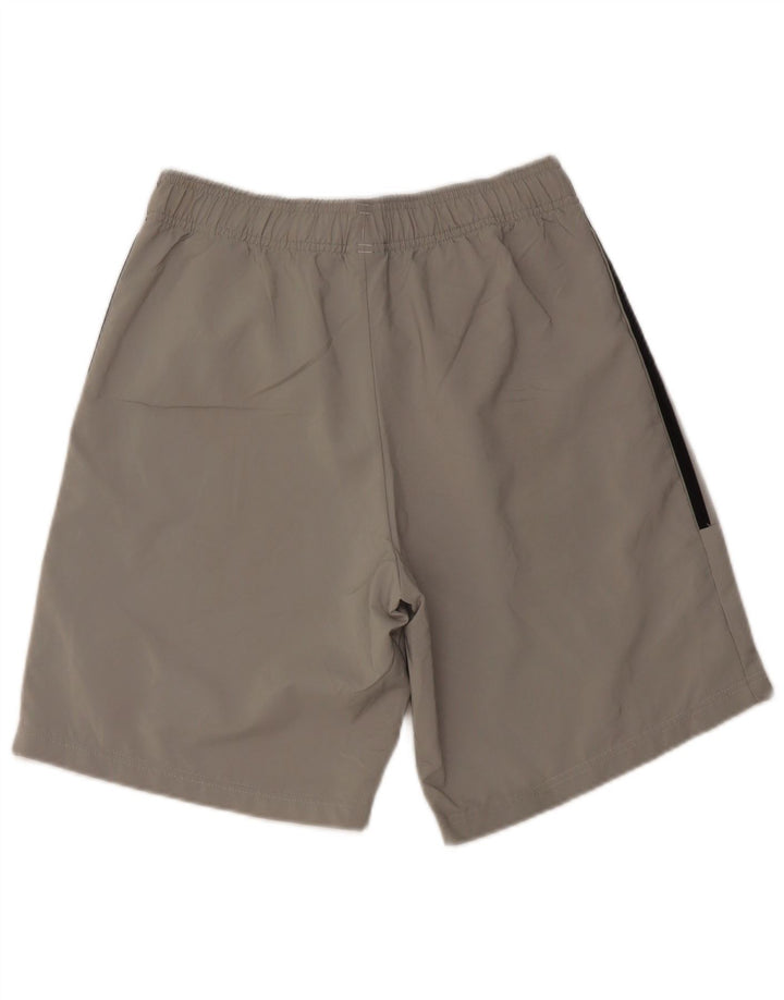Pantaloni scurți sport Adidas pentru bărbați, poliester mici, gri