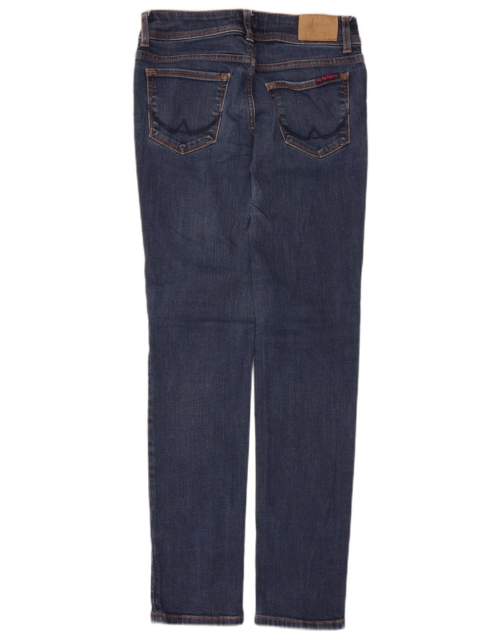 Blugi Superdry Femei Cigarette Slim W28 L32 Bumbac bleumarin