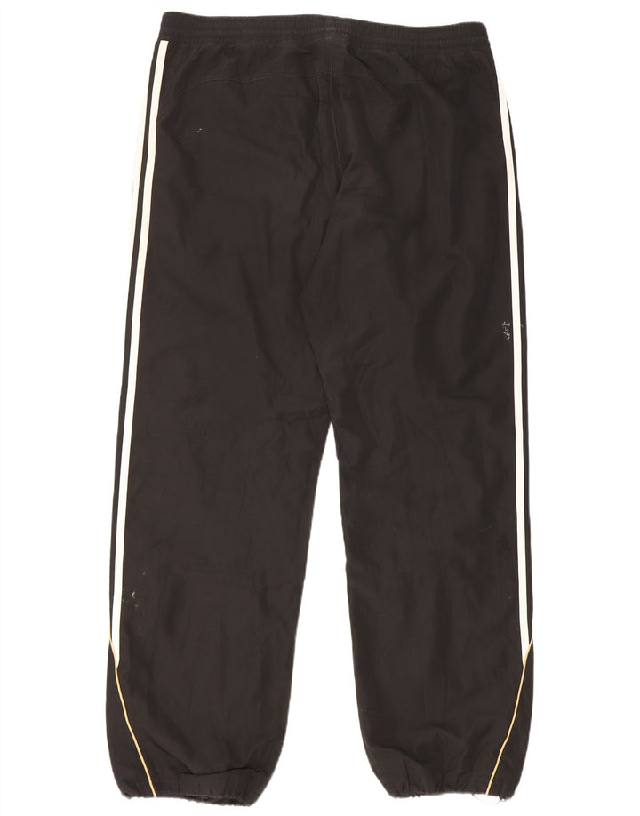 Pantaloni de trening pentru bărbați ADIDAS Pantaloni de jogging, mari, negru, poliester