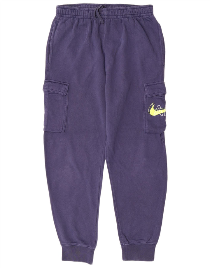 Pantaloni de trening Nike Graphic Cargo pentru bărbați Pantaloni de jogging, mari, bleumarin, bumbac