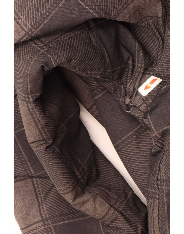 Jachetă bomber cu glugă Quiksilver pentru băieți 15-16 ani, poliester cu carouri gri