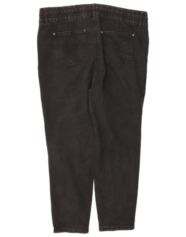 Blugi subțiri cu autograf pentru femei Marks & Spencer UK 20 2XL W38 L27 gri