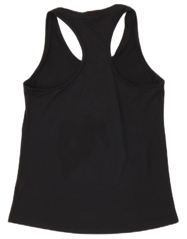Vesta grafică pentru femei Nike UK 10 Poliester negru mic