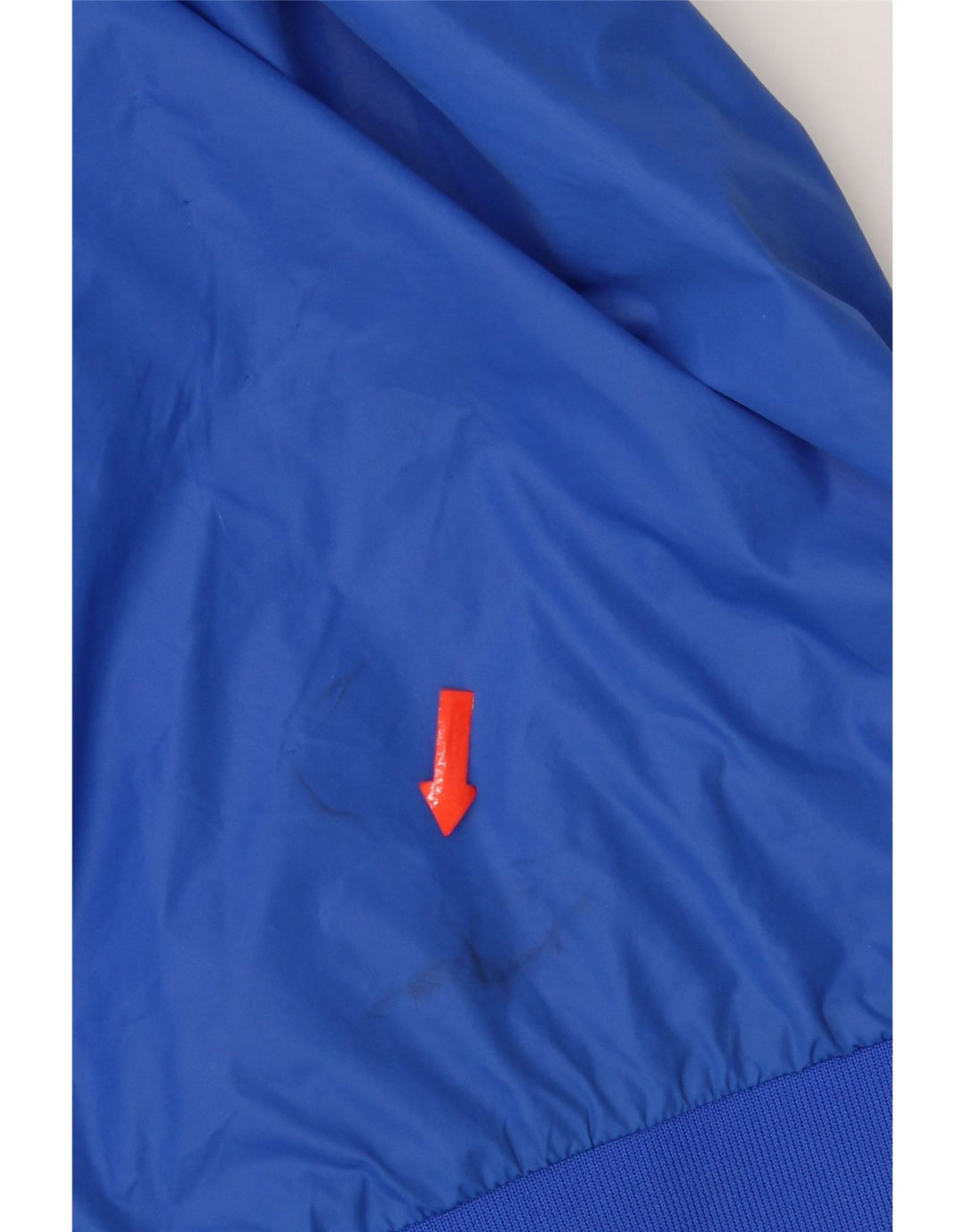 Jachetă de ploaie cu glugă Carhartt pentru femei UK 14 Medium Blue Colorblock Nylon