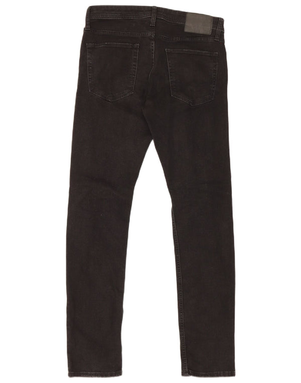 Jack & Jones Blugi slim GLENN distressed pentru bărbați W31 L32 bumbac negru