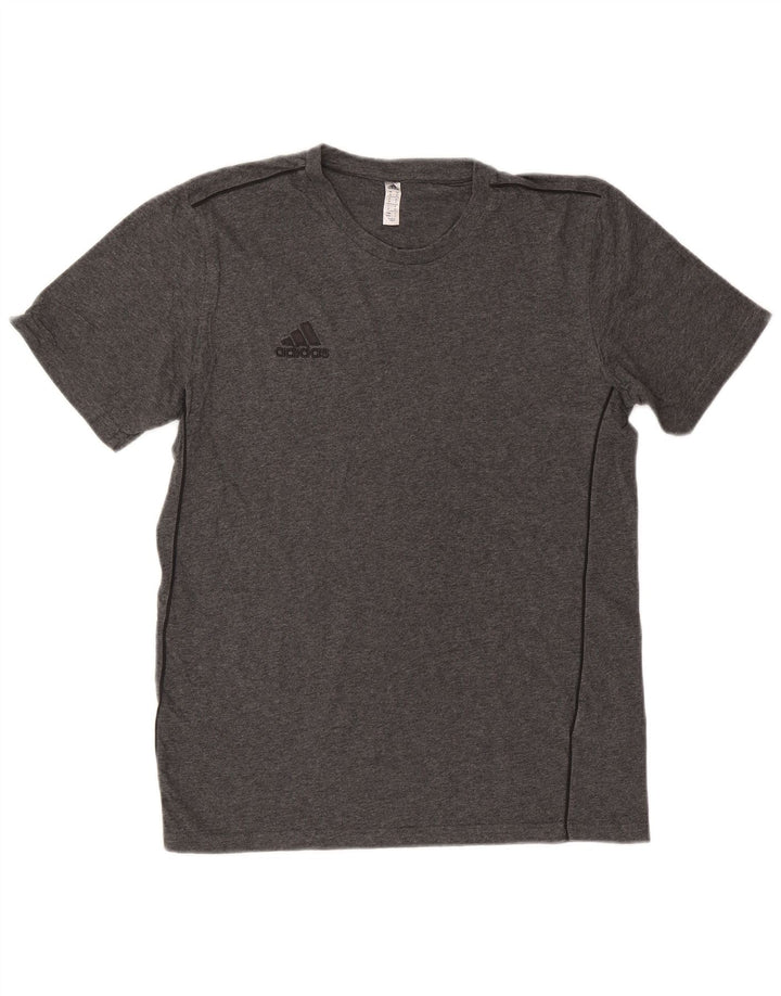 Tricou pentru bărbați Adidas Top Medium Gri Bumbac