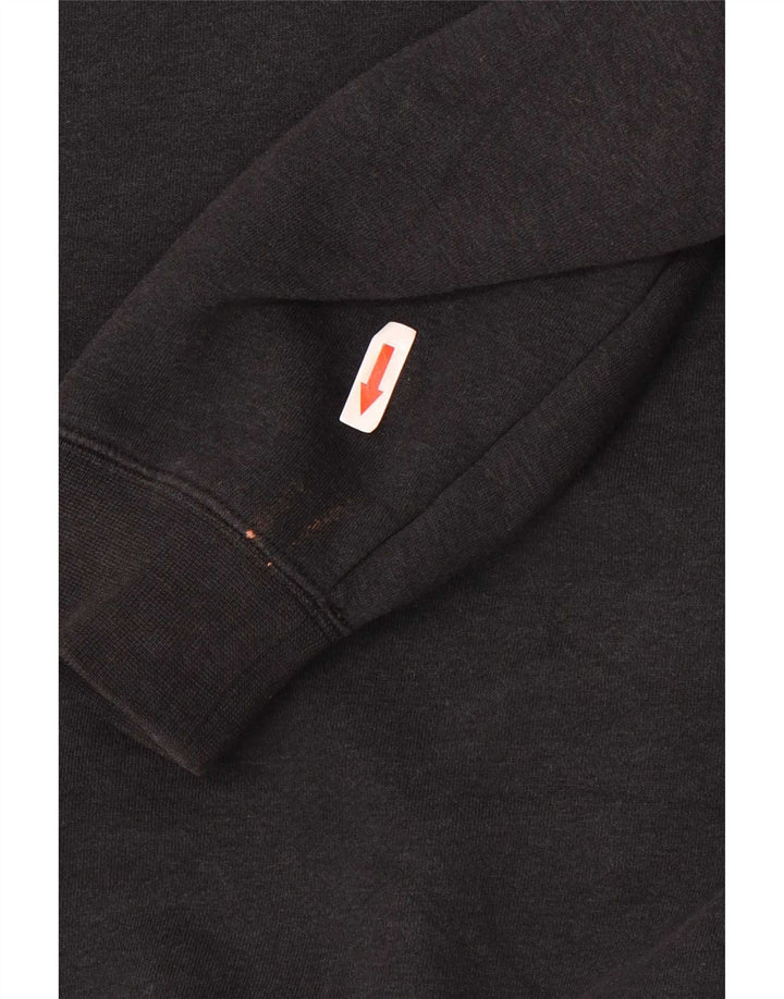 Pulover supradimensionat Nike Air Graphic pentru femei UK 16 Large Negru