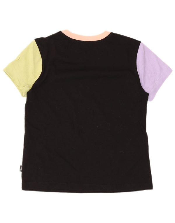 Tricou pentru femei Vans UK 6 XS, bumbac negru, bloc de culoare