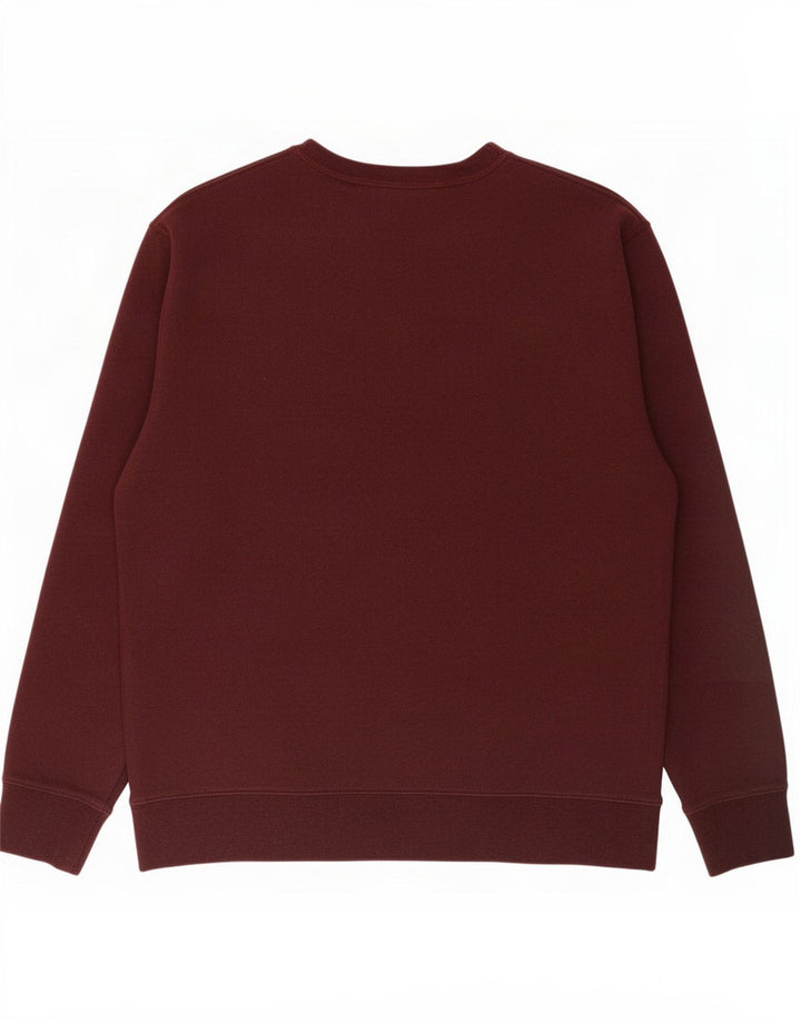 Hanorac pentru bărbați Marks & Spencer Pulover XL Bumbac Burgundy