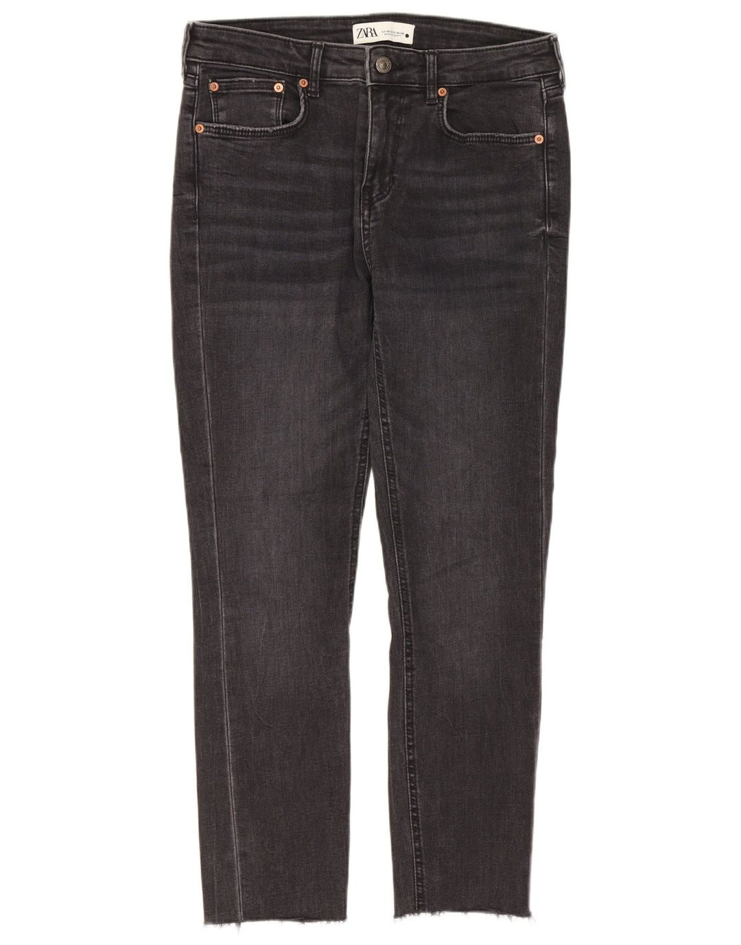 Blugi slim dama Zara EU 38 Mici W28 L25 Gri