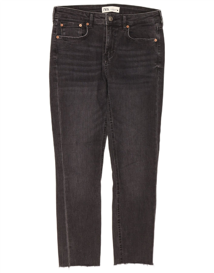 Blugi slim dama Zara EU 38 Mici W28 L25 Gri