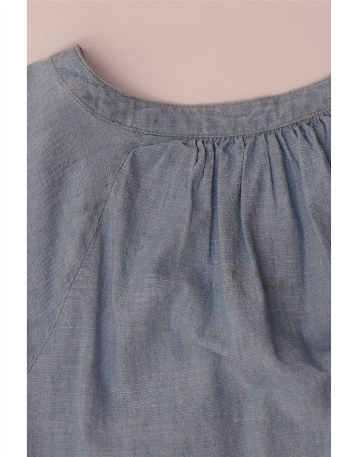 Bluză cămașă supradimensionată pentru femei Levi's UK 16, mare, albastru, bumbac