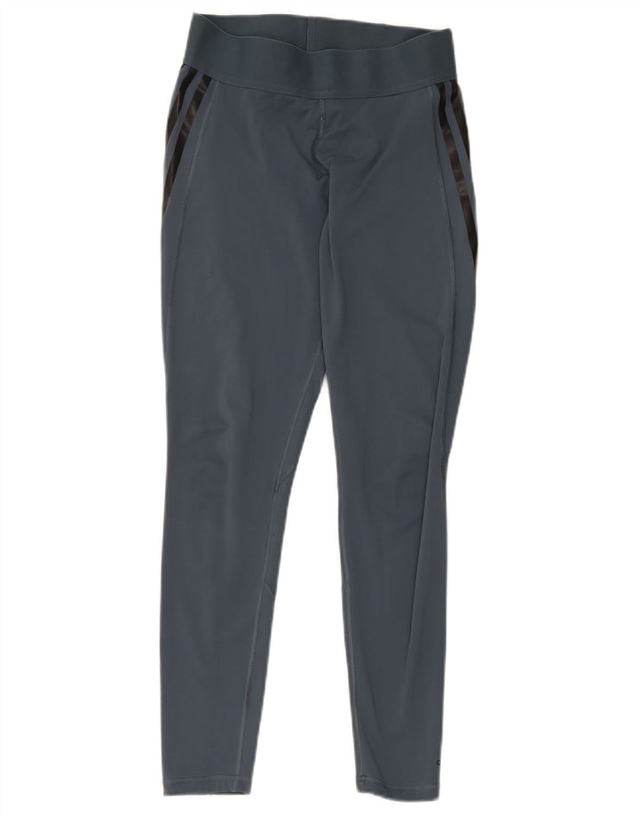 Adidas Womens Aeroready Leggings UK 8/10 Small Grey