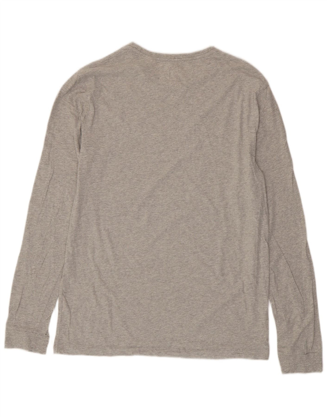 JACK WILLS Top pentru bărbați cu mânecă lungă din bumbac gri mediu