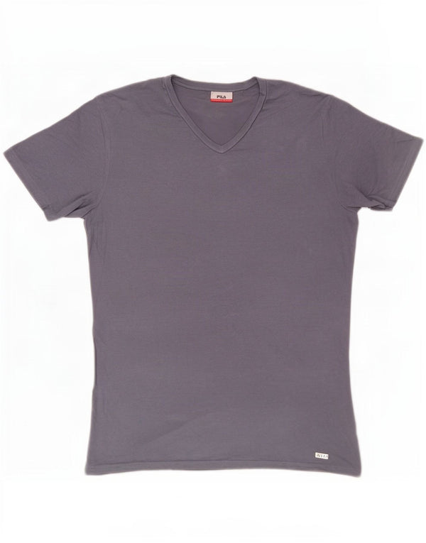 Tricou Bărbați Fila Top Large Gri Modal