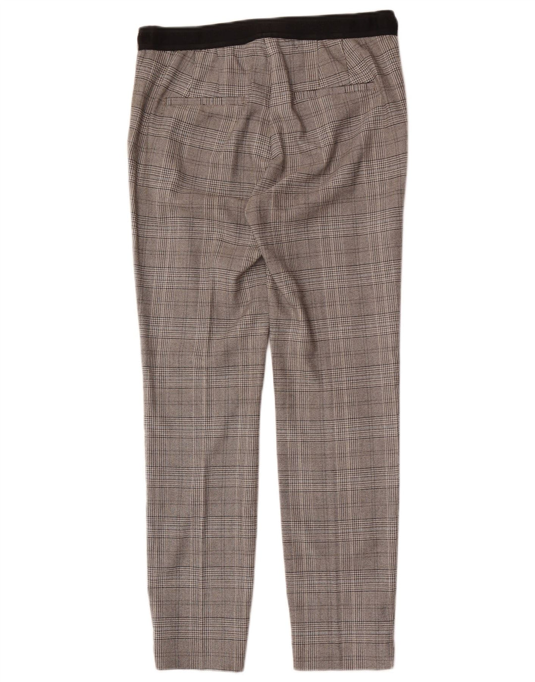 Pantaloni chino slim pentru femei Zara Mediu L28 L28 Gri Houndstooth