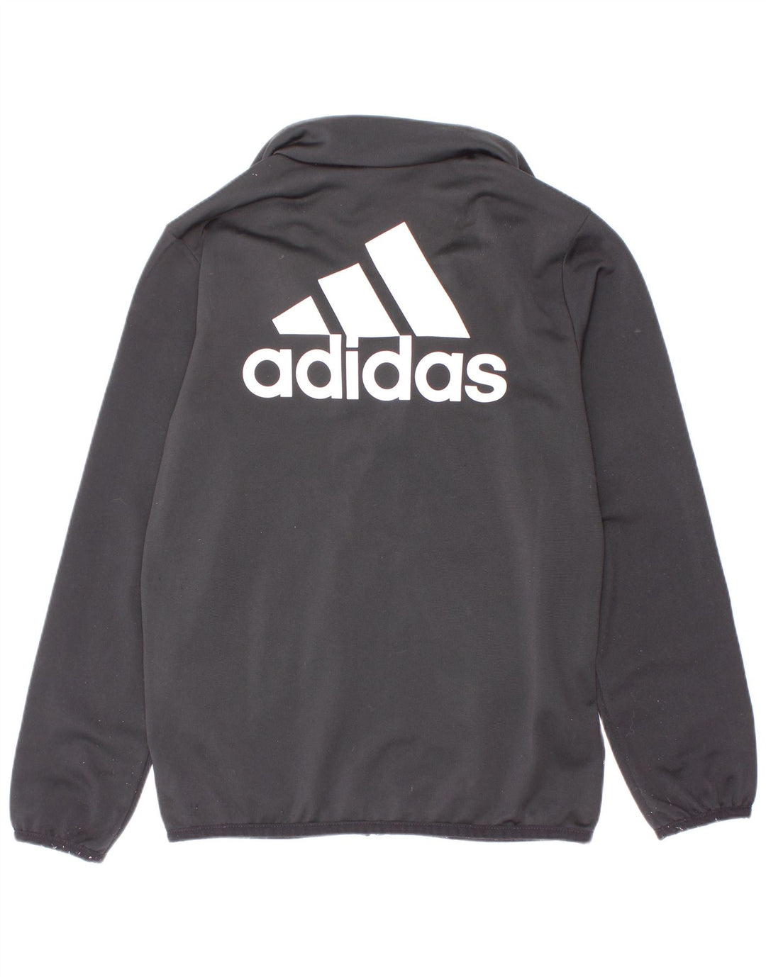 Adidas Boys Graphic Trening Top Jachetă 7-8 ani Poliester negru