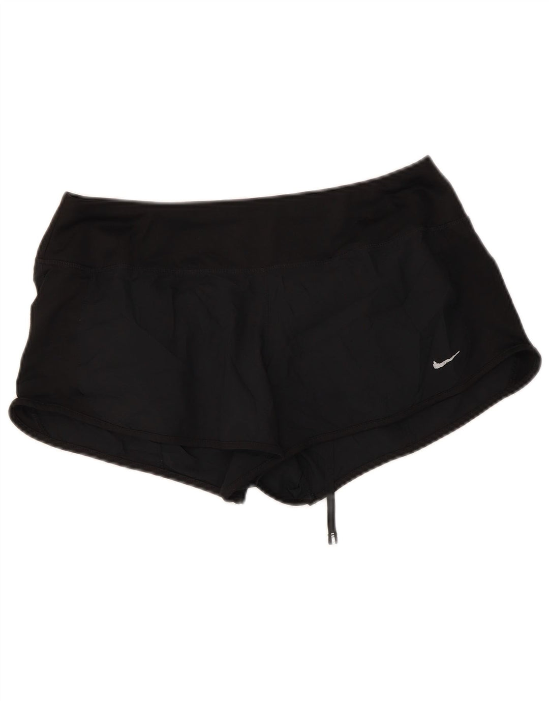 Pantaloni scurti sport NIKE Dri Fit pentru femei UK 14 Medium Black