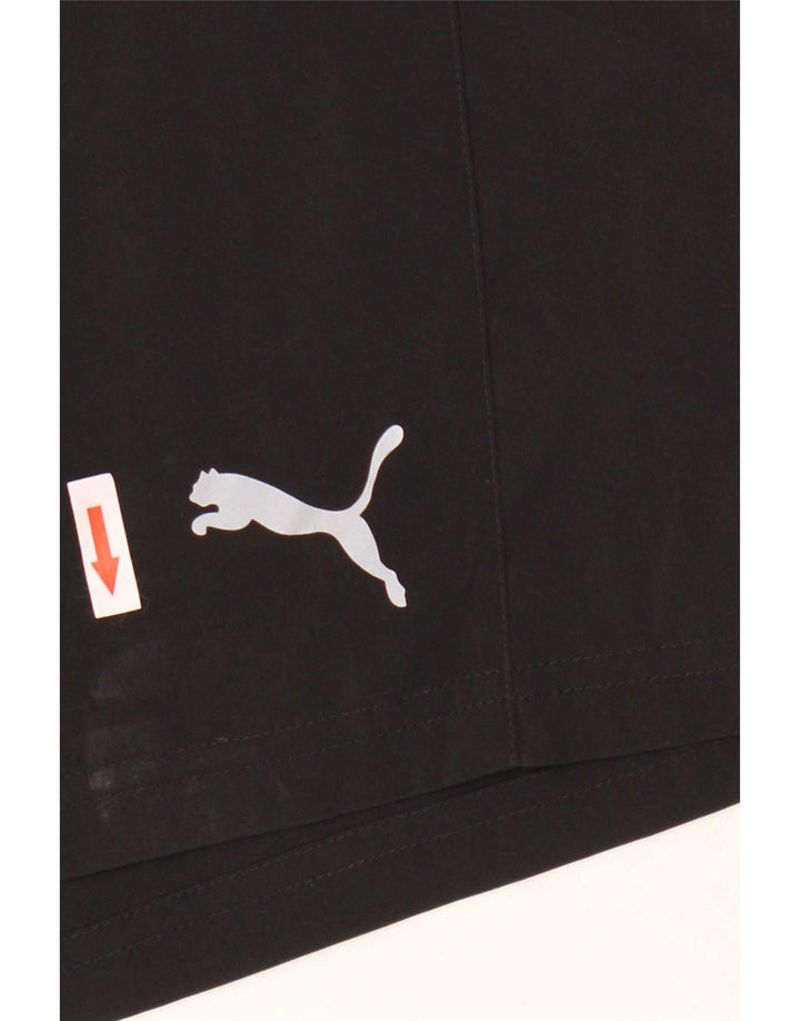 Pantaloni scurți sport pentru bărbați Puma XL poliester negru