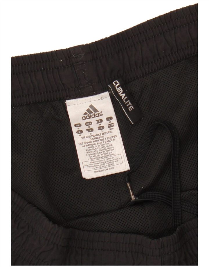 Pantaloni scurți sport pentru bărbați Adidas Climalite, poliester mediu negru