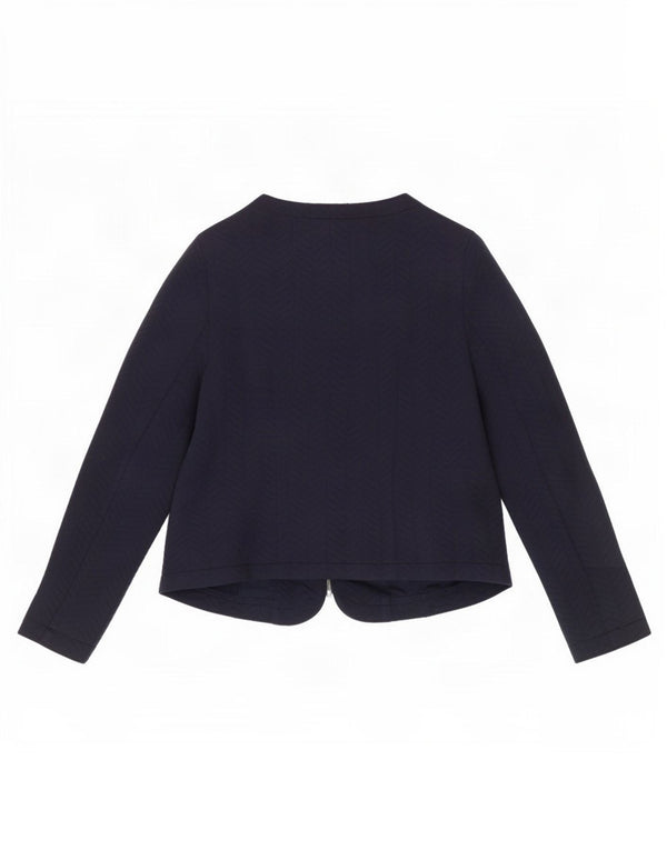 Marks & Spencer pentru femei Blazer Jacket UK 14 Medium Bleumarin Poliester
