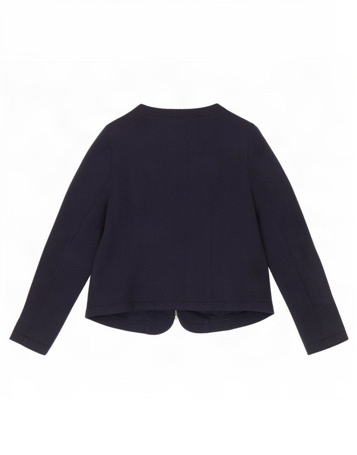 Marks & Spencer pentru femei Blazer Jacket UK 14 Medium Bleumarin Poliester