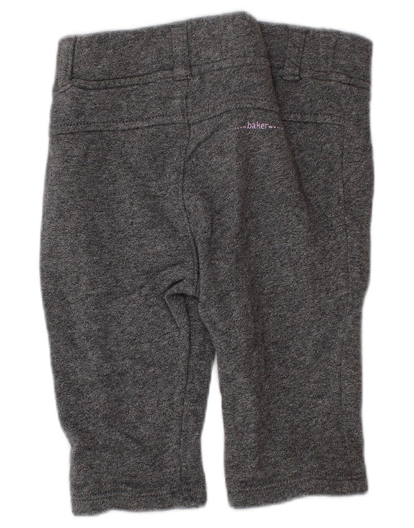 Ted Baker Pantaloni chino drepte pentru fetiță 3-6 luni W18 L7 bumbac gri