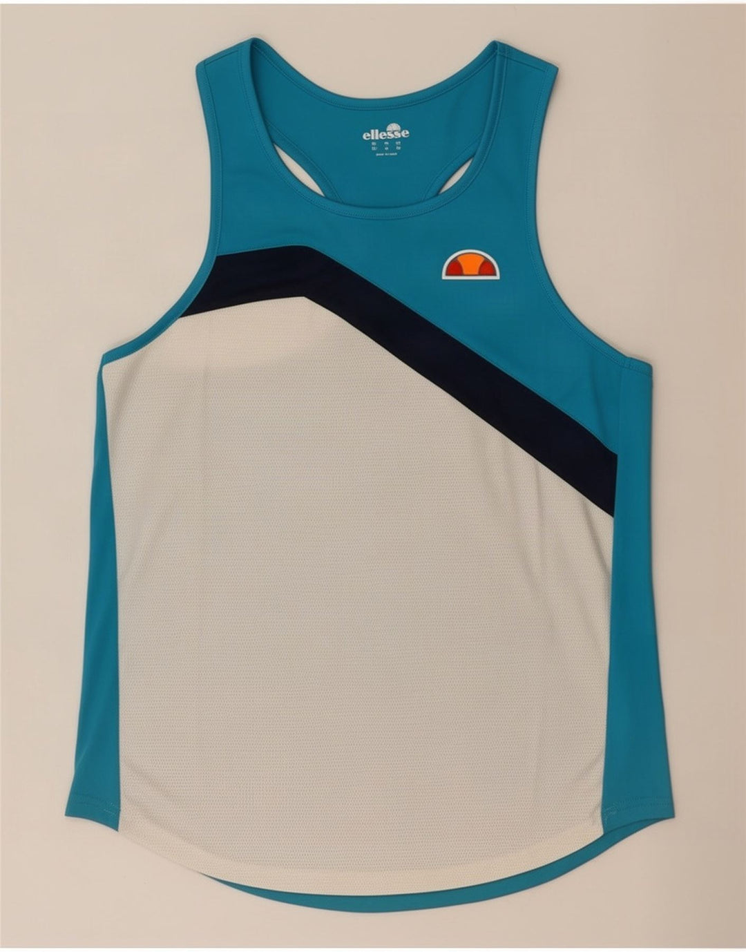 Bluză cu vestă grafică pentru bărbați Ellesse, albastru mediu, poliester color bloc